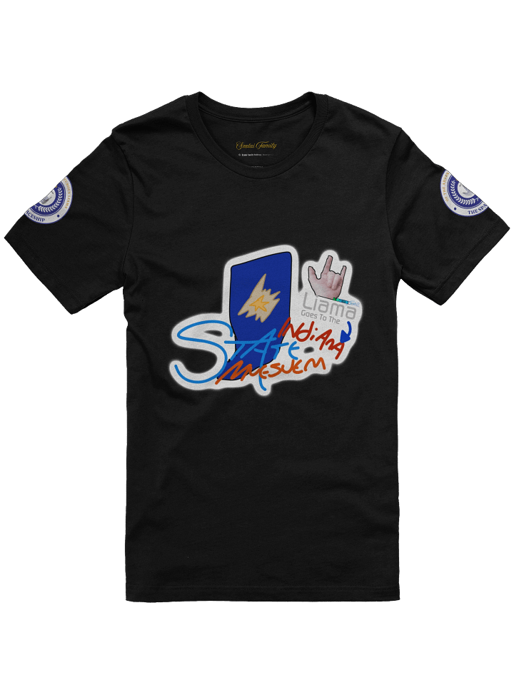 Liama Goes To The Indiana State Museum Shirt product image (3)