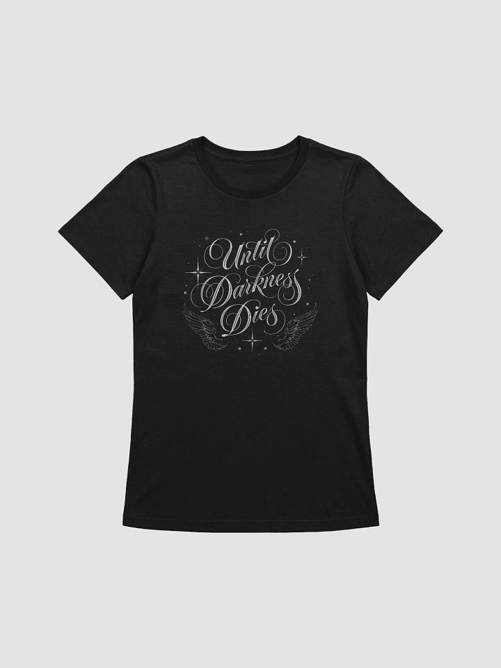 Until Darkness Dies (wings design) Bella+Canvas Women's Supersoft Relaxed-fit T-Shirt product image (1)