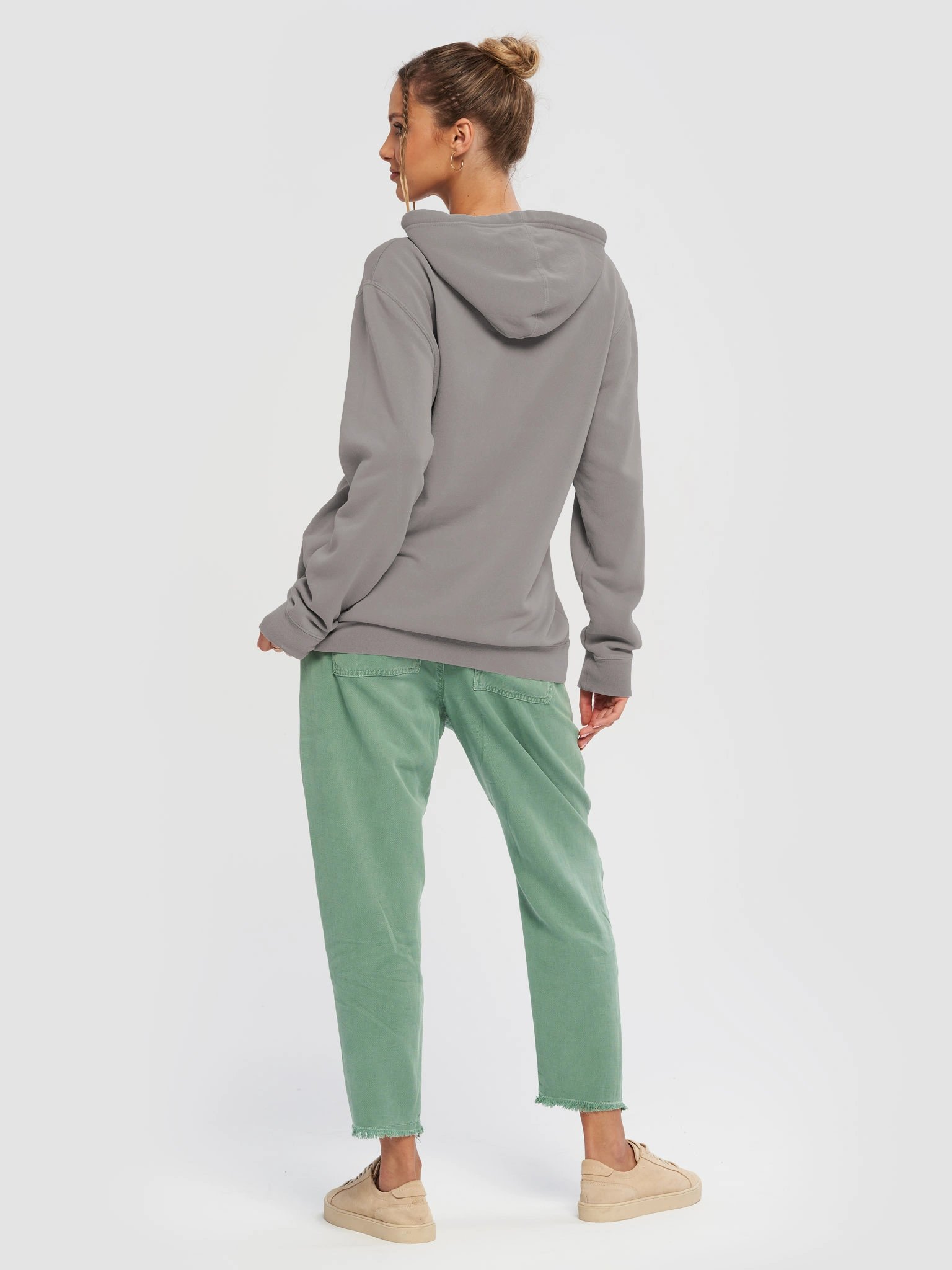 Horse Heartbeat Independent Trading Co. Pigment Dyed Hoodie product image (25)