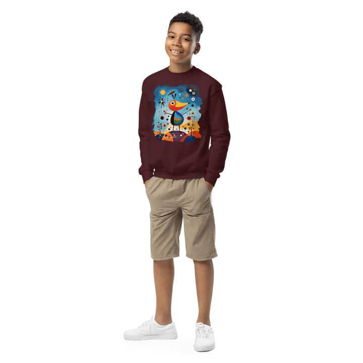 Gildan Youth Crew Neck Sweatshirt product image (5)