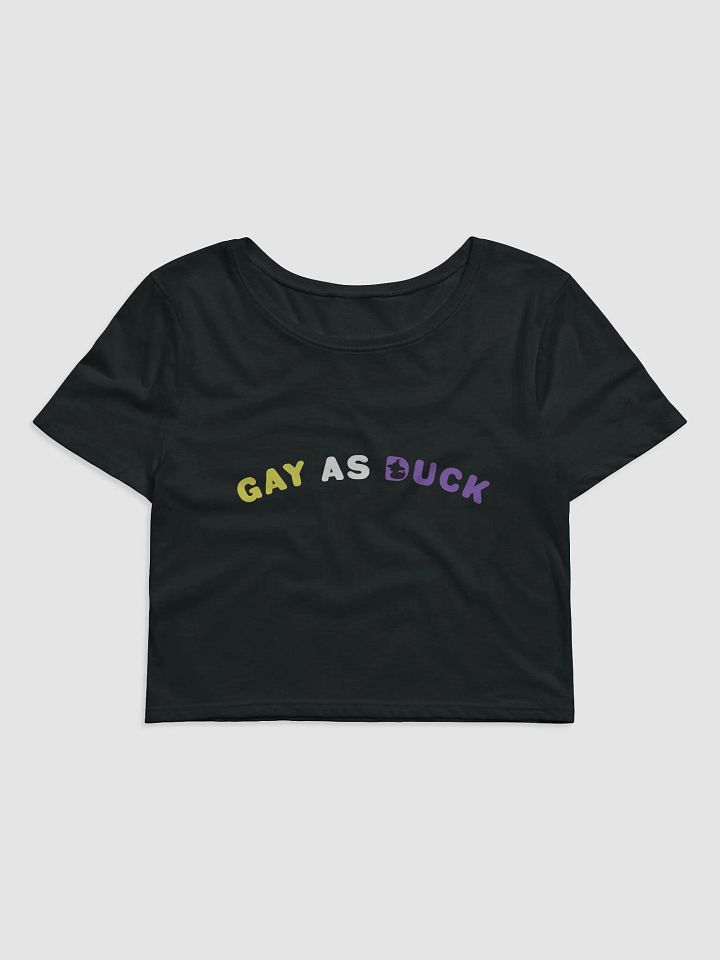 Gay As Duck Crop - Enby product image (1)