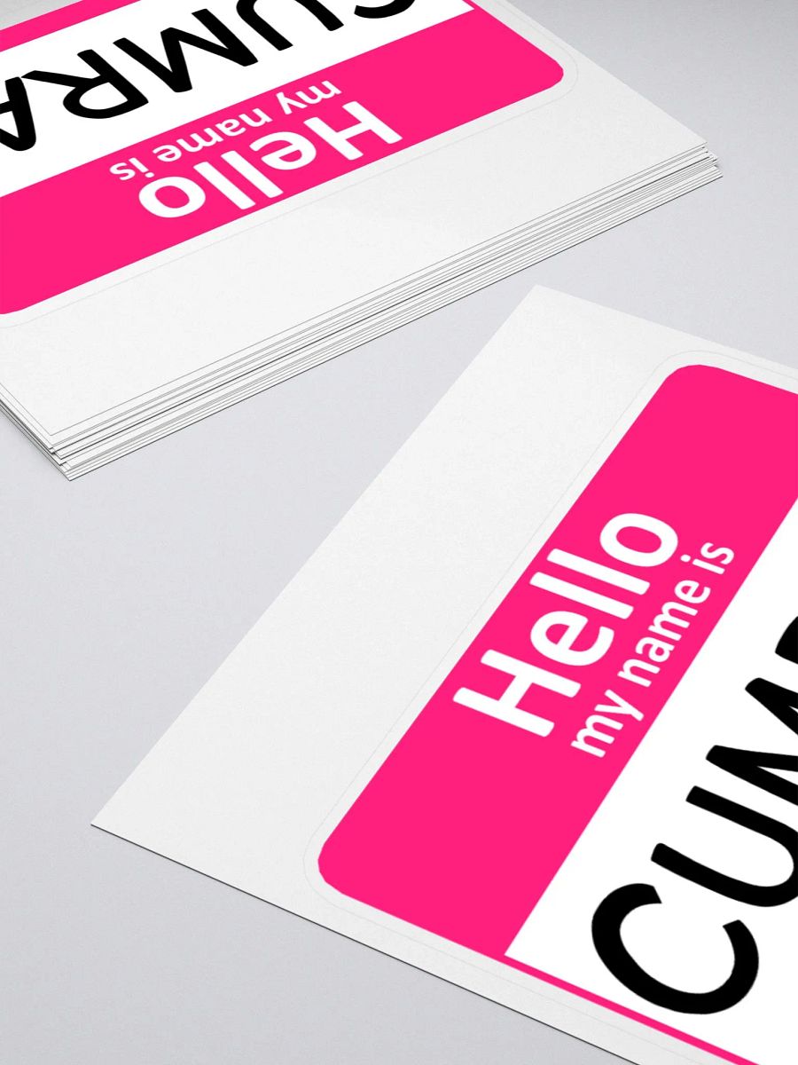 Cumrag Sticker product image (12)