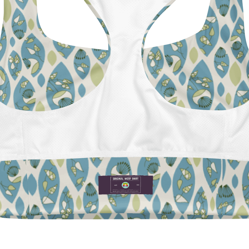 Chilly Summer | Recycled Longline Sports Bra product image (7)