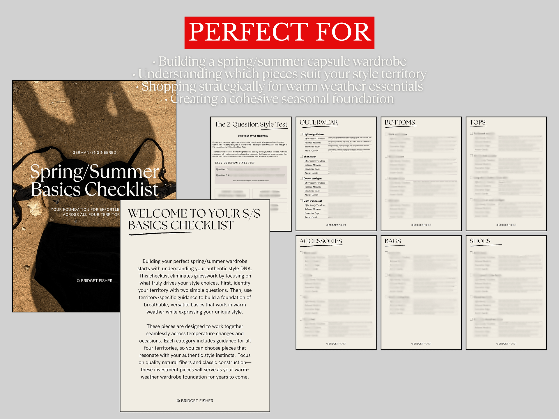 Spring Summer Wardrobe Checklist (PDF) product image (5)