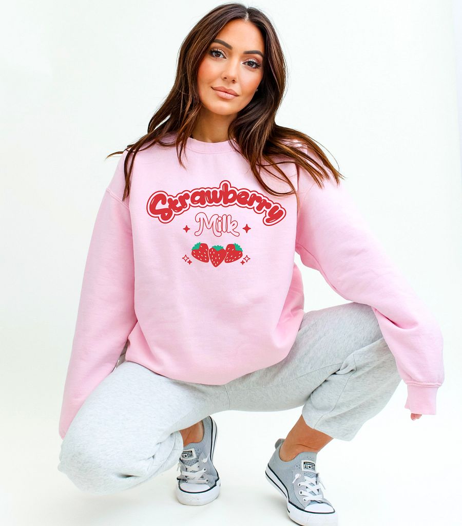 Strawberry Milk Sweatshirt product image (2)