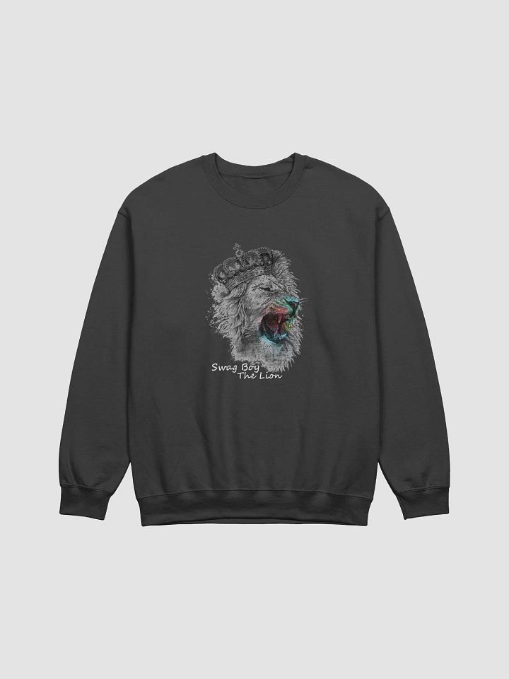 Sudadera clásica con cuello redondo de Gildan - The Lion Merch product image (7)
