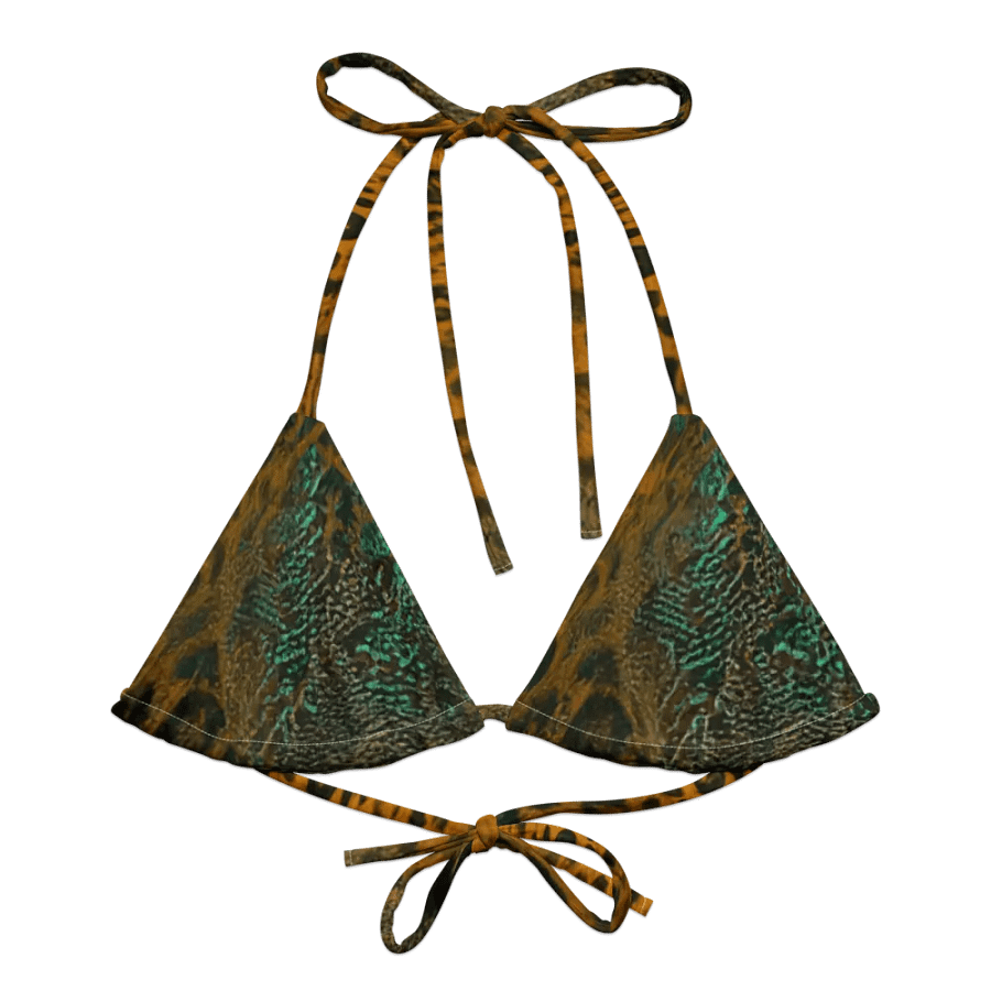 Feline Fusion Recycled Bikini Top product image (3)