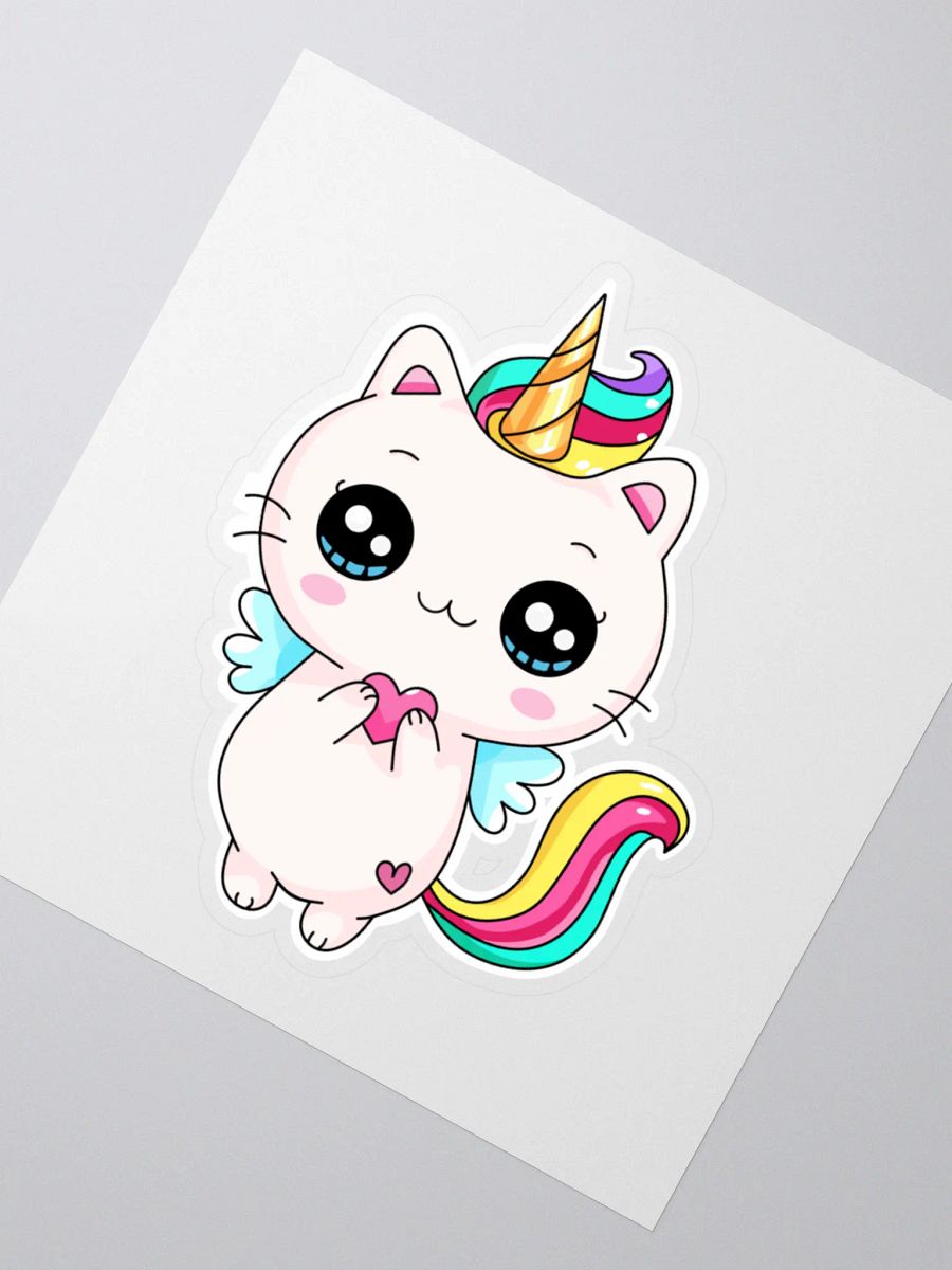 Meowgical Unicorn Kiss Cut Stickers product image (2)