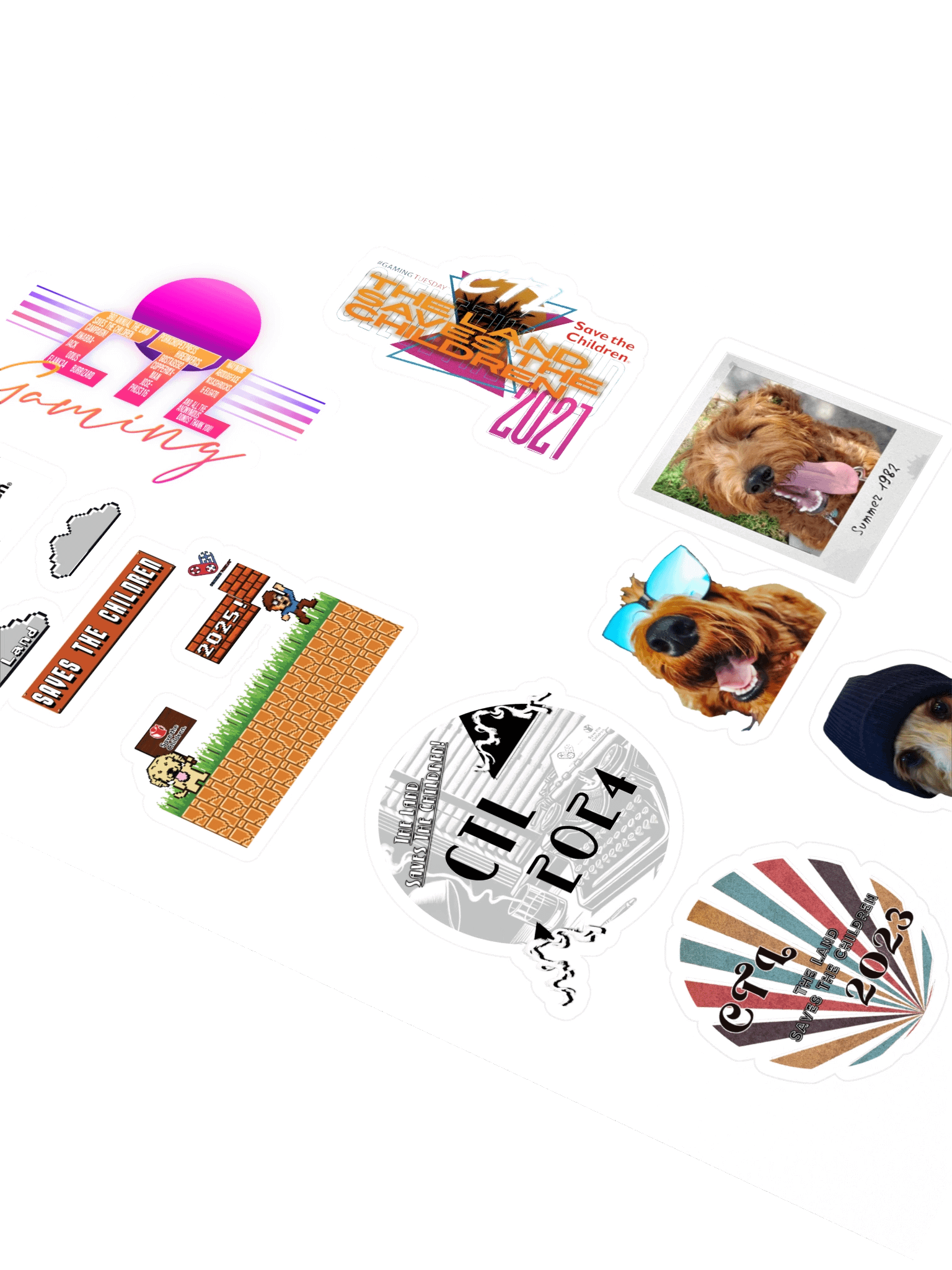 LSTC2025 Sticker Sheet product image (2)