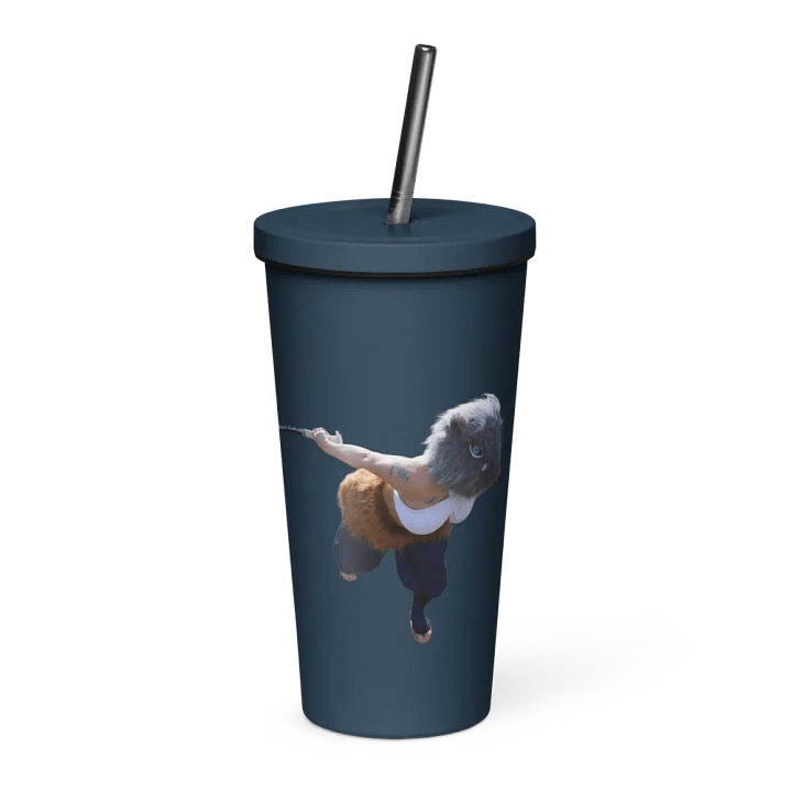 Inosuke Insulated Tumbler w/ Straw product image (1)