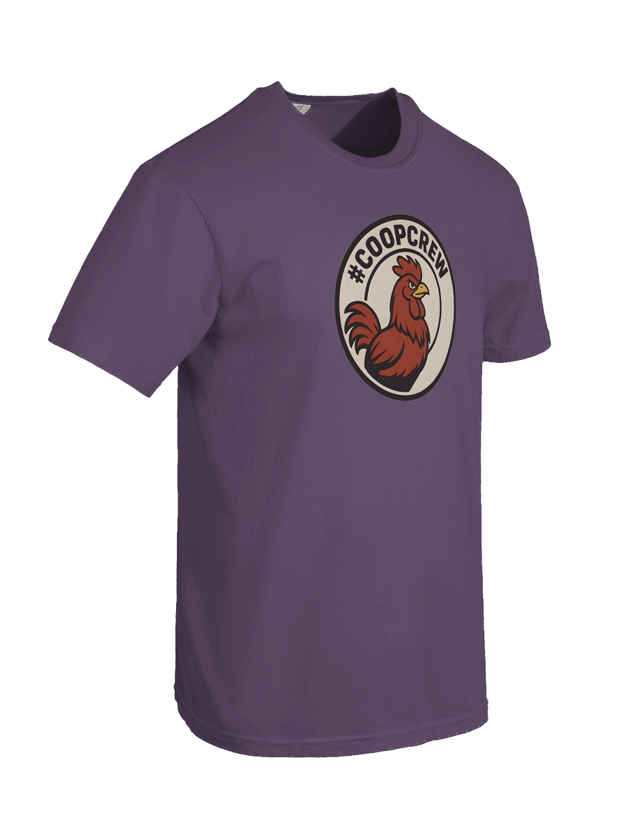 Confident Rooster Circle Logo T-Shirt product image (72)