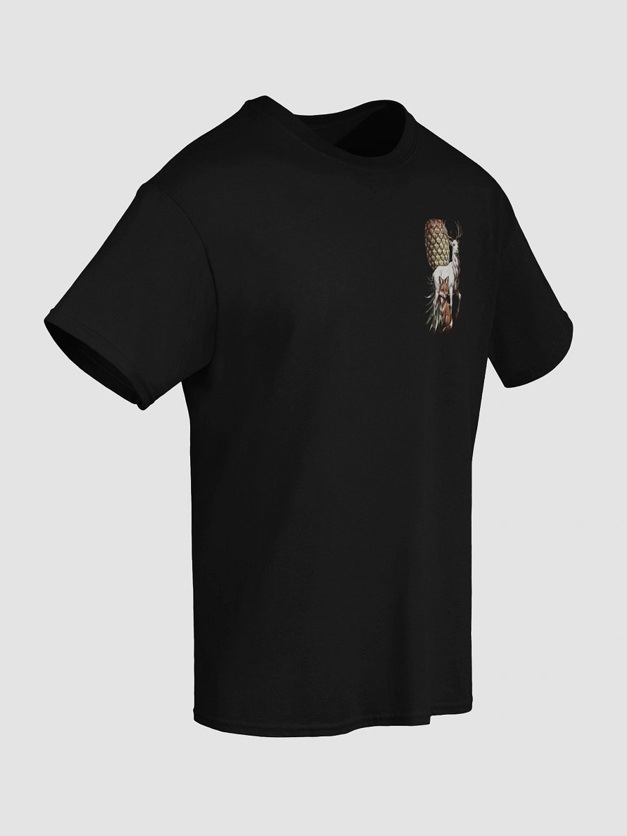 Unisex back print heavyweight Vixen and Stag Upside-down  Pineapple Tee product image (88)