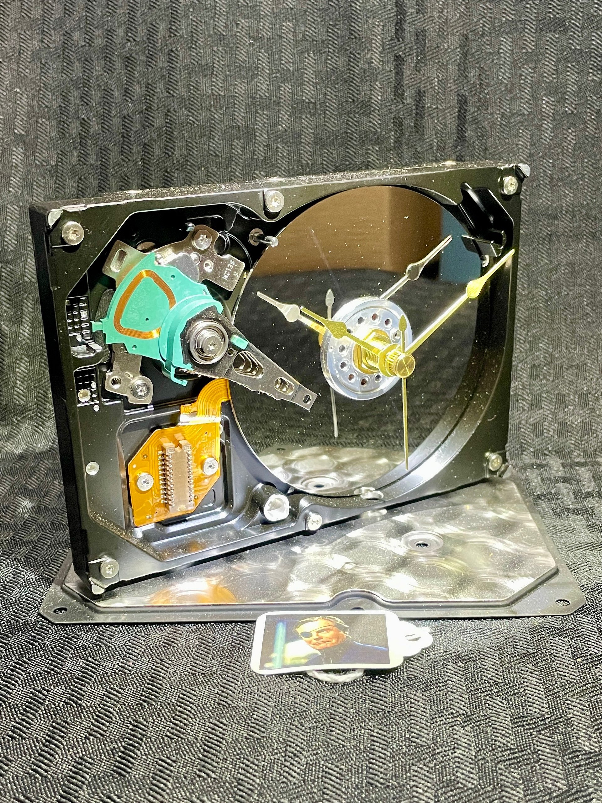 Number 2 - Hard Drive Clock product image (2)