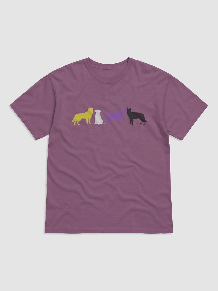 Nonbinary Pride Dogs Men's Shirt product image (5)