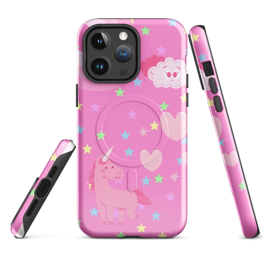 Whimsical Unicorn MagSafe® Tough Case product image (4)