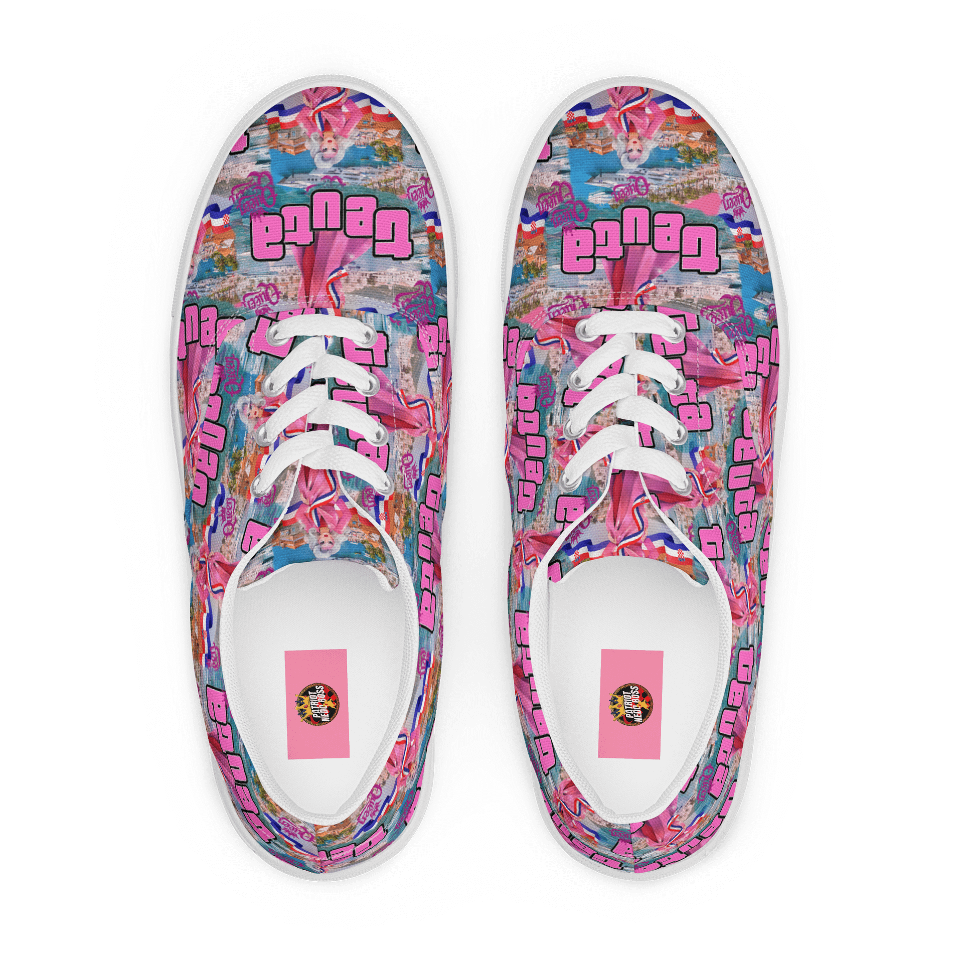 Empowerment Statement Lace-Up Shoes Teuta Queen product image (1)