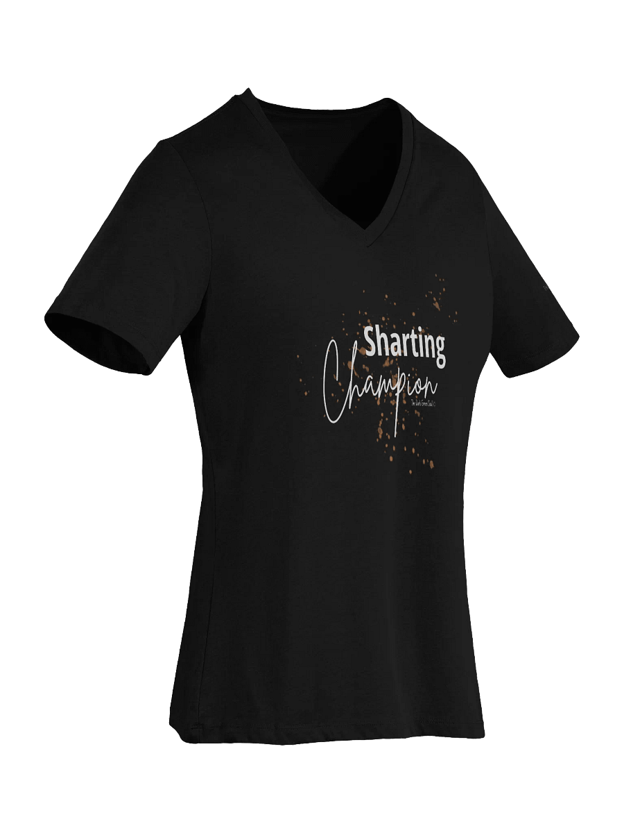Sharting Champion White - Women's V-Neck Tee product image (2)