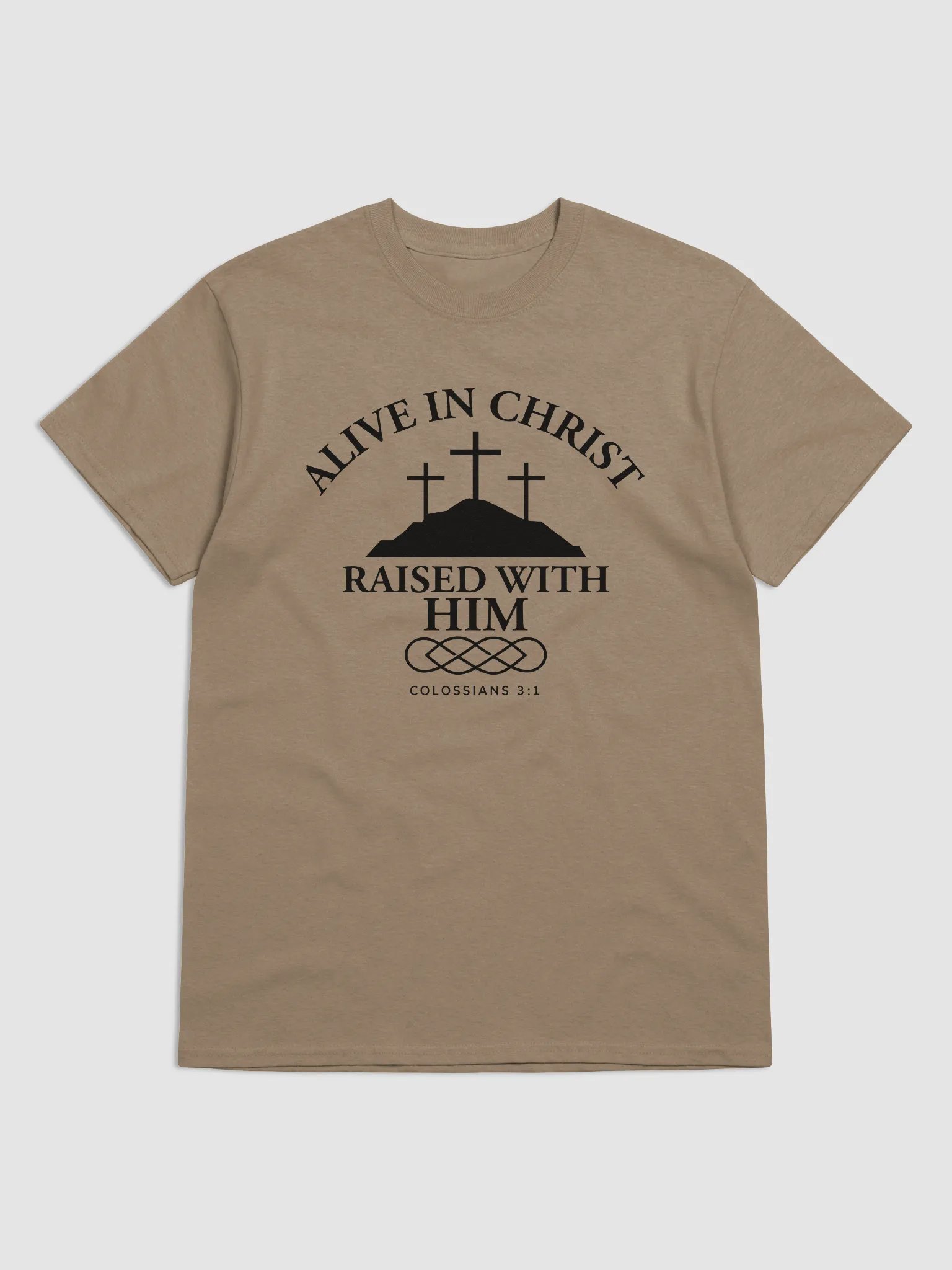 Alive in Christ, Raised with Him – Resurrection Life T-Shirt product image (2)