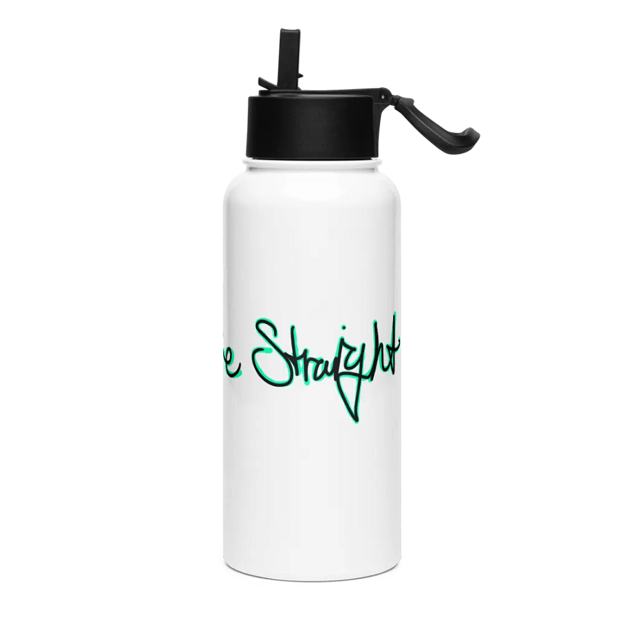 Hydrate or Die Straight Stainless Steel Bottle product image (3)