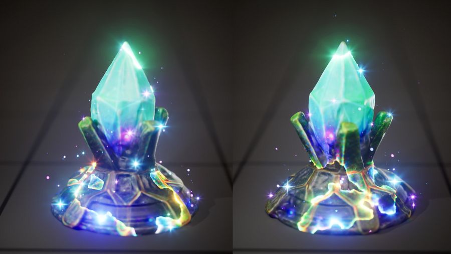 Magical Crystal in Unreal Engine 5.4 Niagara product image (1)