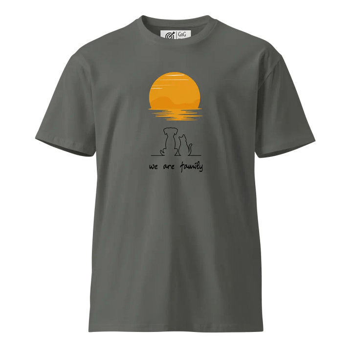 Cat and Dog (We Family) - Unisex Premium T-Shirt product image (1)