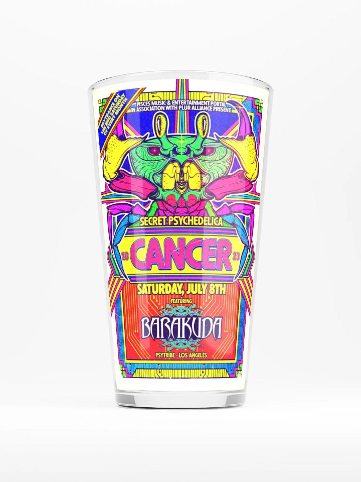 Cancer 2023 Shaker Pint Glass product image (1)