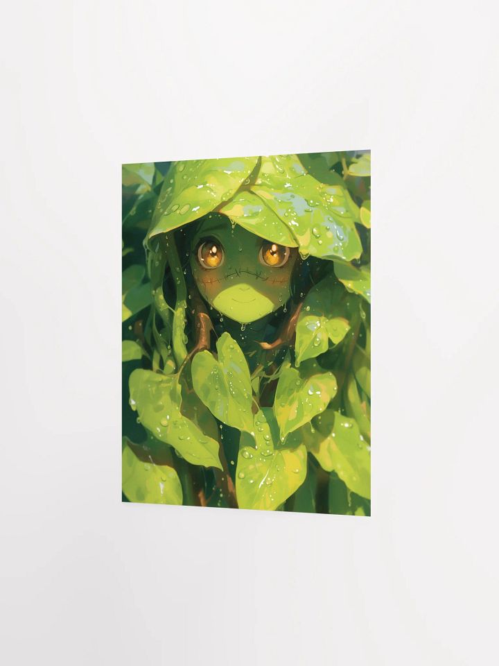 Fantasy Leaf Monster Shelter Matte Poster product image (2)