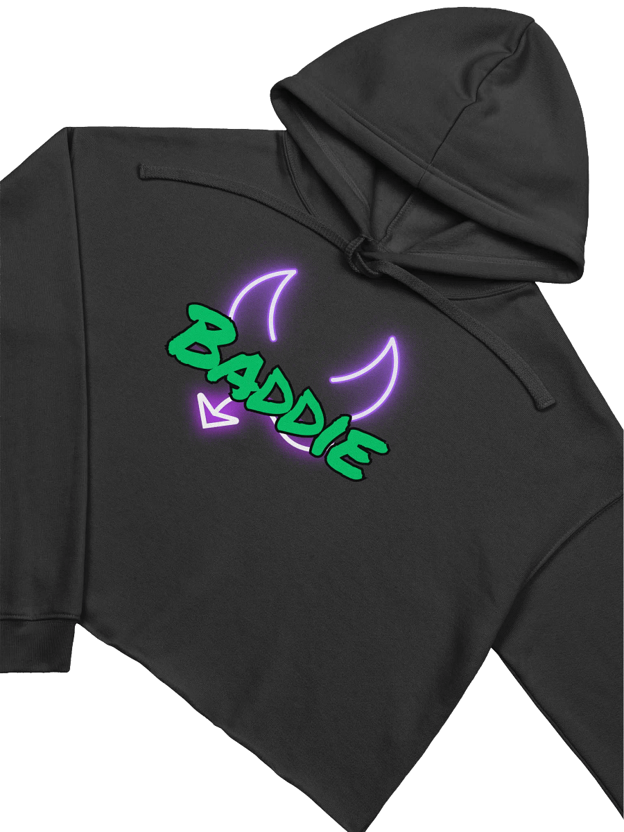 Baddie Crop Hoodie product image (3)