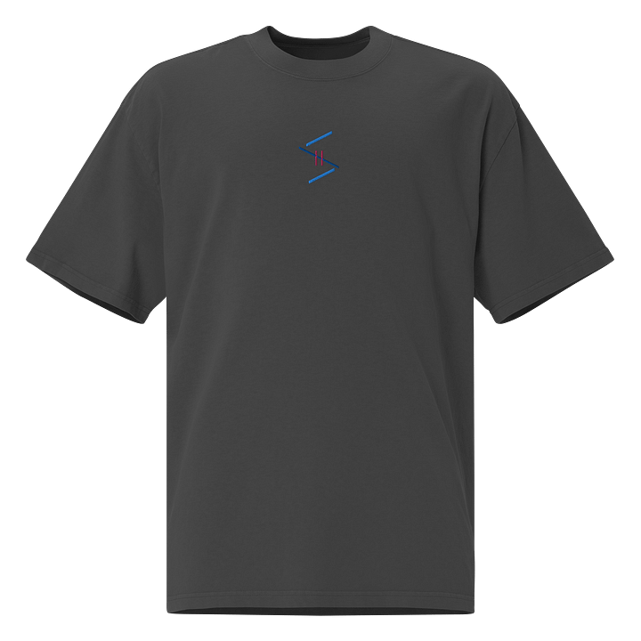 'PaperCup' embroidered OVERSIZED t-shirt product image (1)