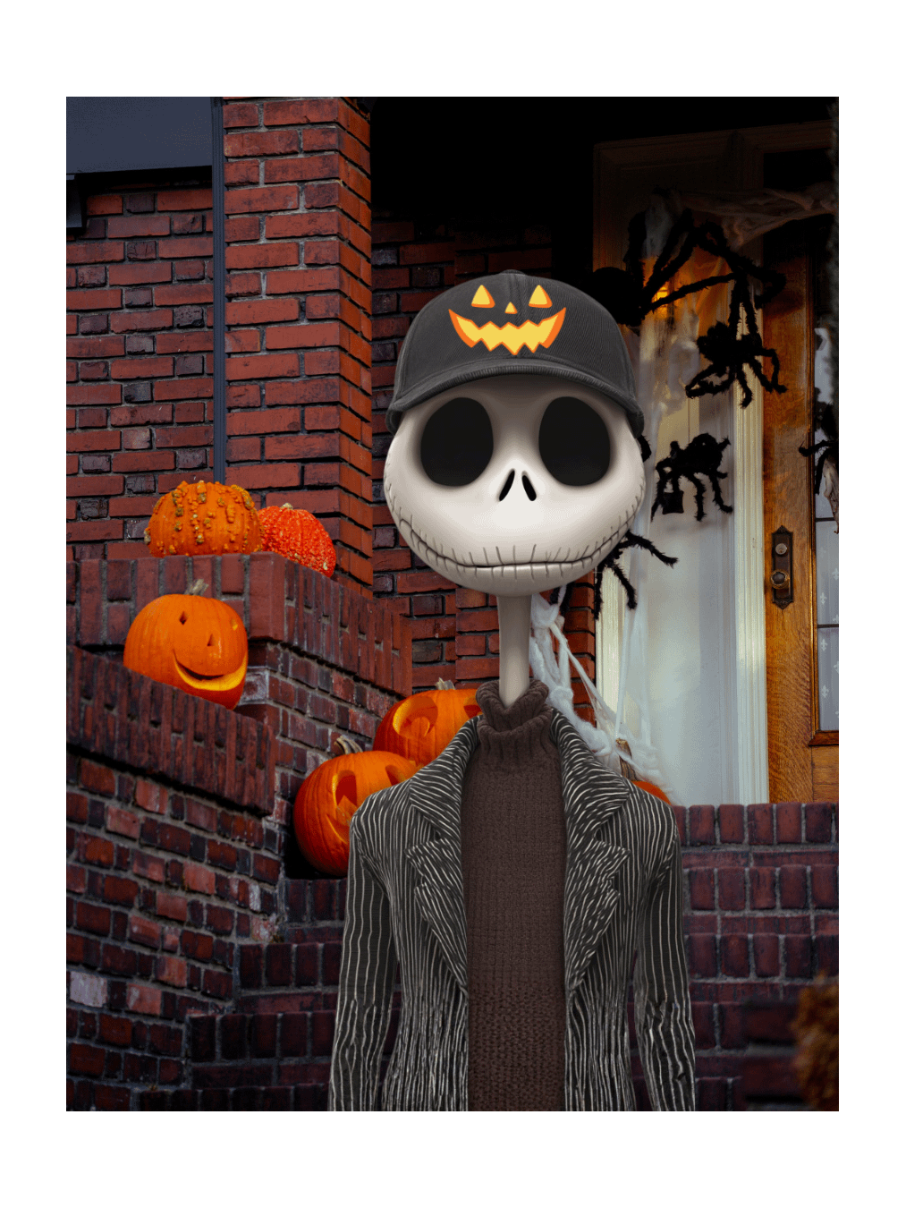 PUMPKIN FACE - EMBROIDERED HAT product image (5)