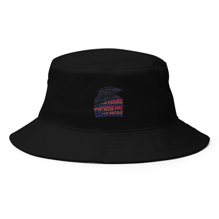 Retro Raven Cotton Bucket Hat product image (1)