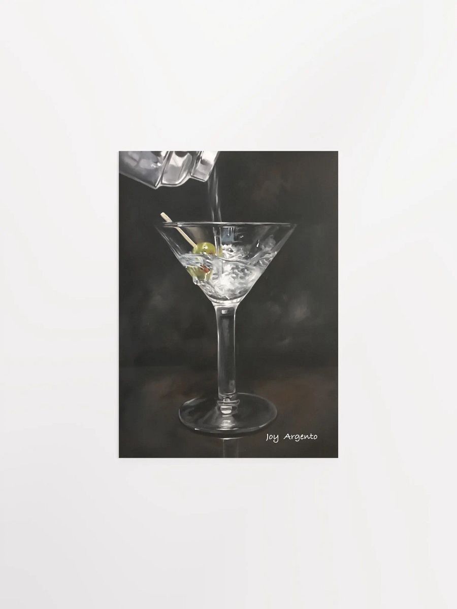 Pour Me a Martini Print product image (2)