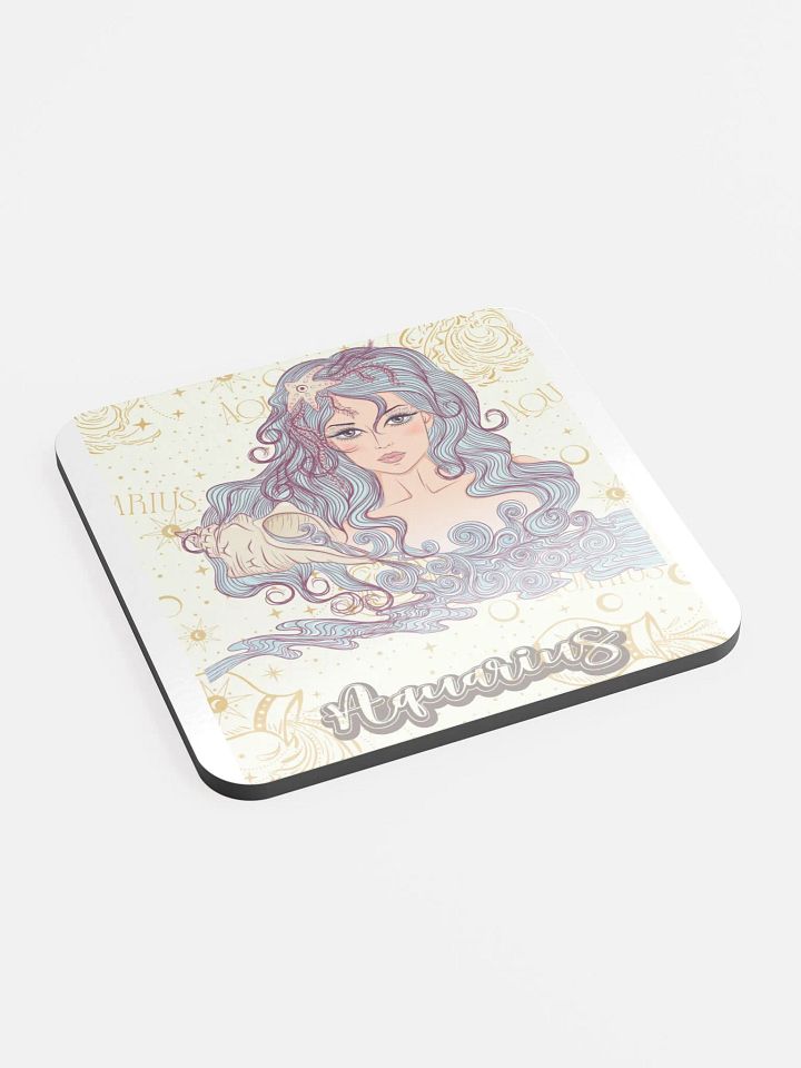 Aquarius Cork Coaster product image (2)