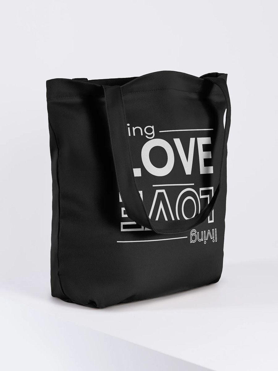 Love is Living Organic Tote Bag product image (4)