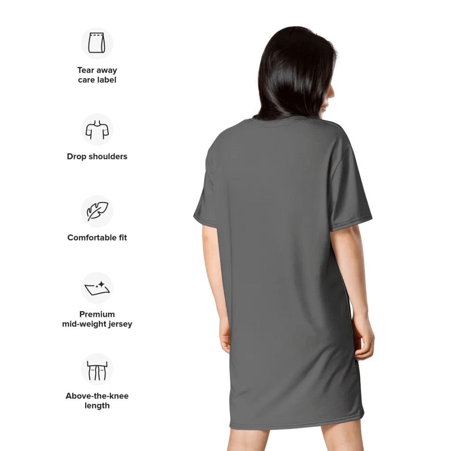 Music Lovers Collection : Rebel Rocker T-Shirt Dress product image (10)