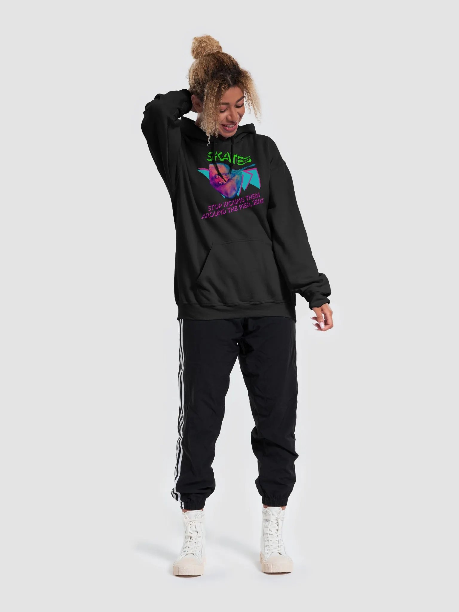 Skates - Funny Fishing Hoodie product image (48)