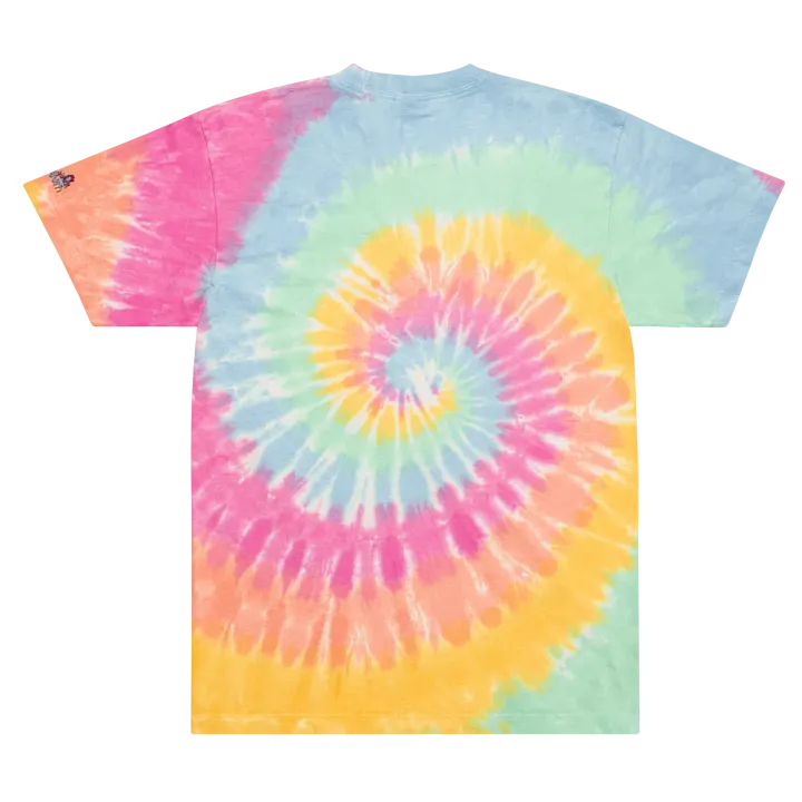 POWERED BY SPOONIE embroidered tie-dye tee product image (84)