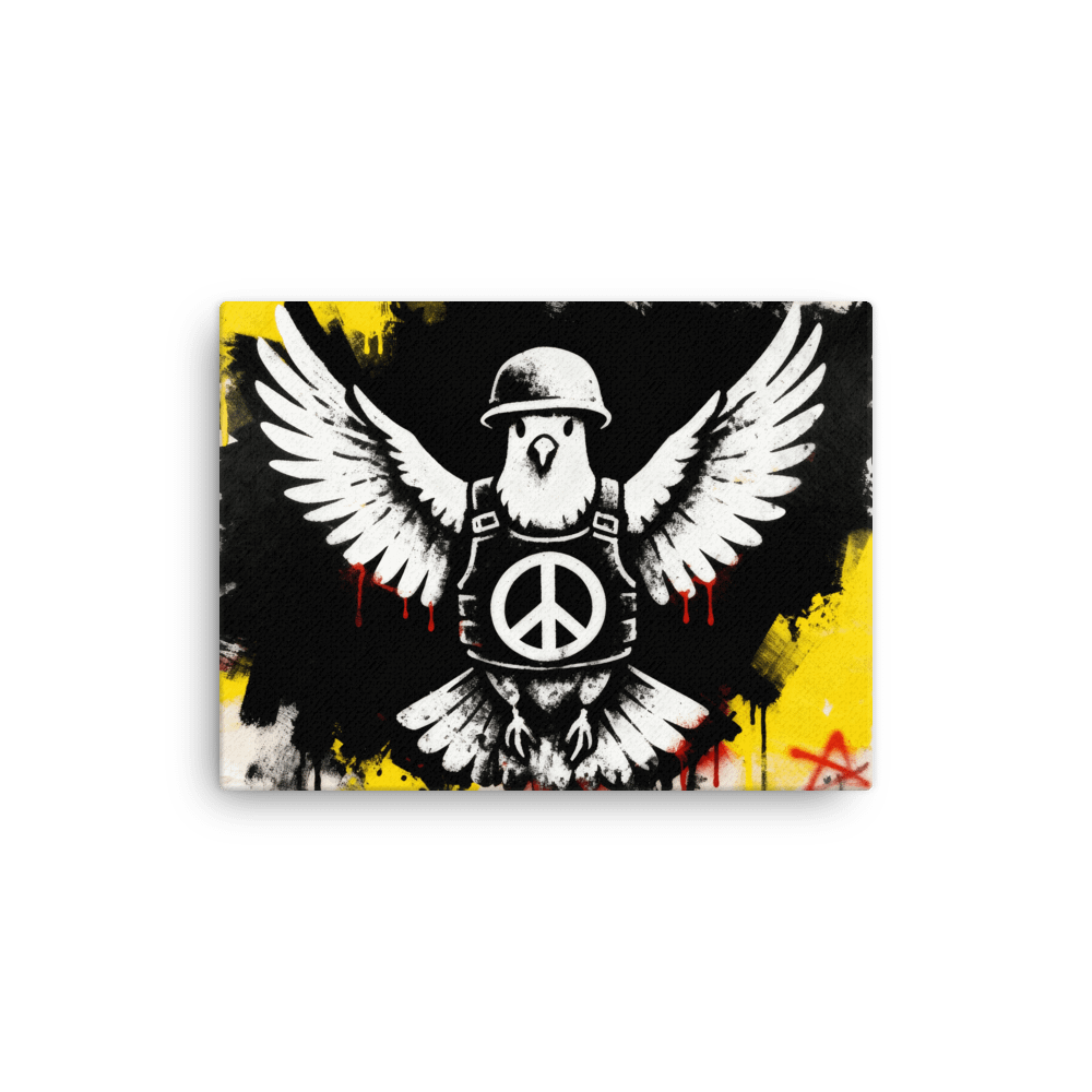 Dove Peace Protection Urban Street Art Canvas product image (1)