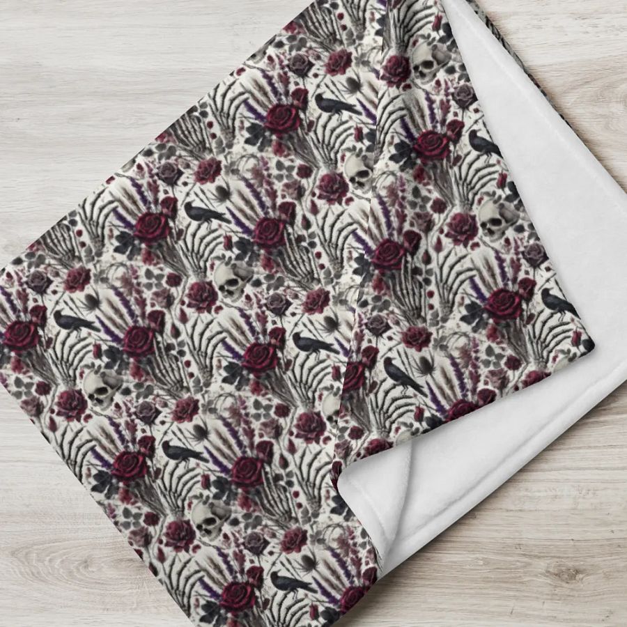 Skulls And Roses Blanket product image (5)