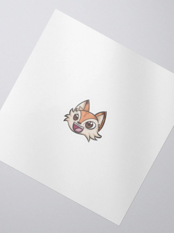 Foxxy Pog Emote Sticker 1.5