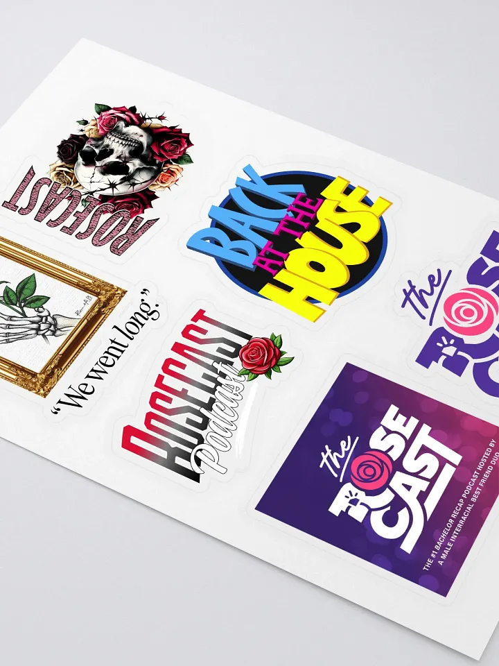 Rosecast Sticker Sheet product image (2)