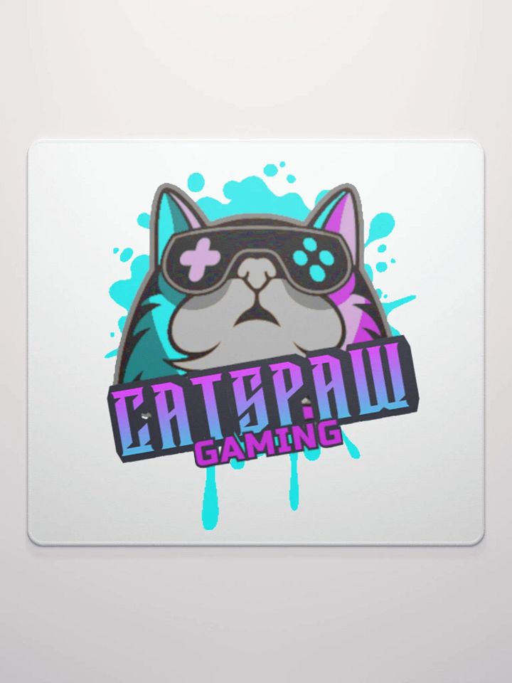 CatsPaw Gaming Logo Gaming Mat 18x16 product image (2)