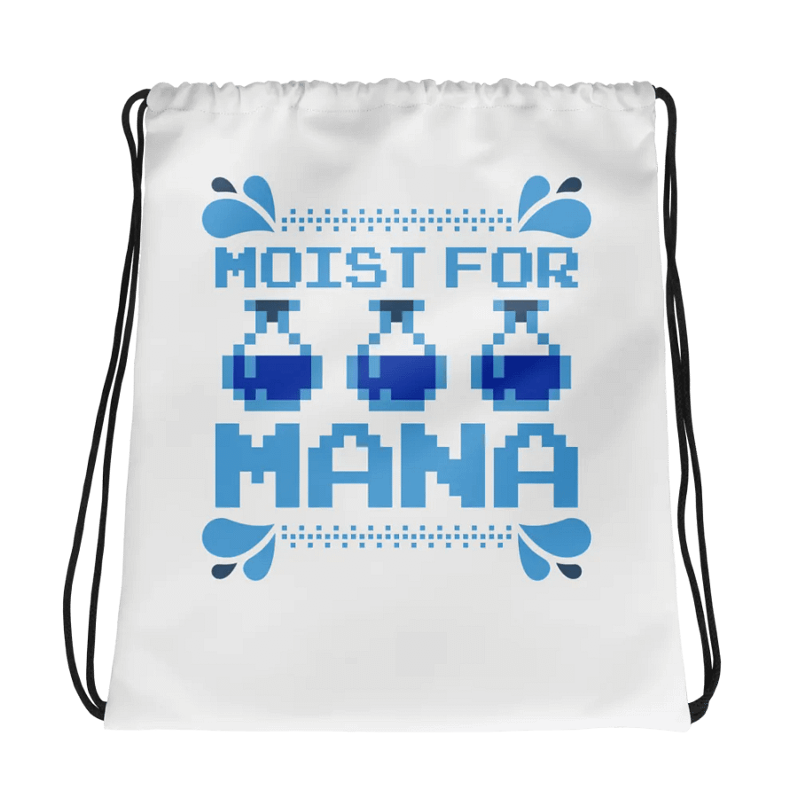 Moist for Mana - Drawstring Bag product image (1)