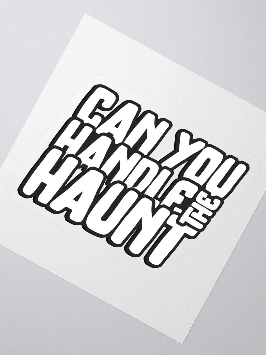 Ghosts & Ghoulies Can You Handle the Haunt Stickers product image (10)