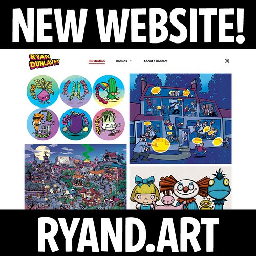ICYMI - I have a new portfolio website for my illustration work, comic projects and all the other cool stuff I'm associated w...