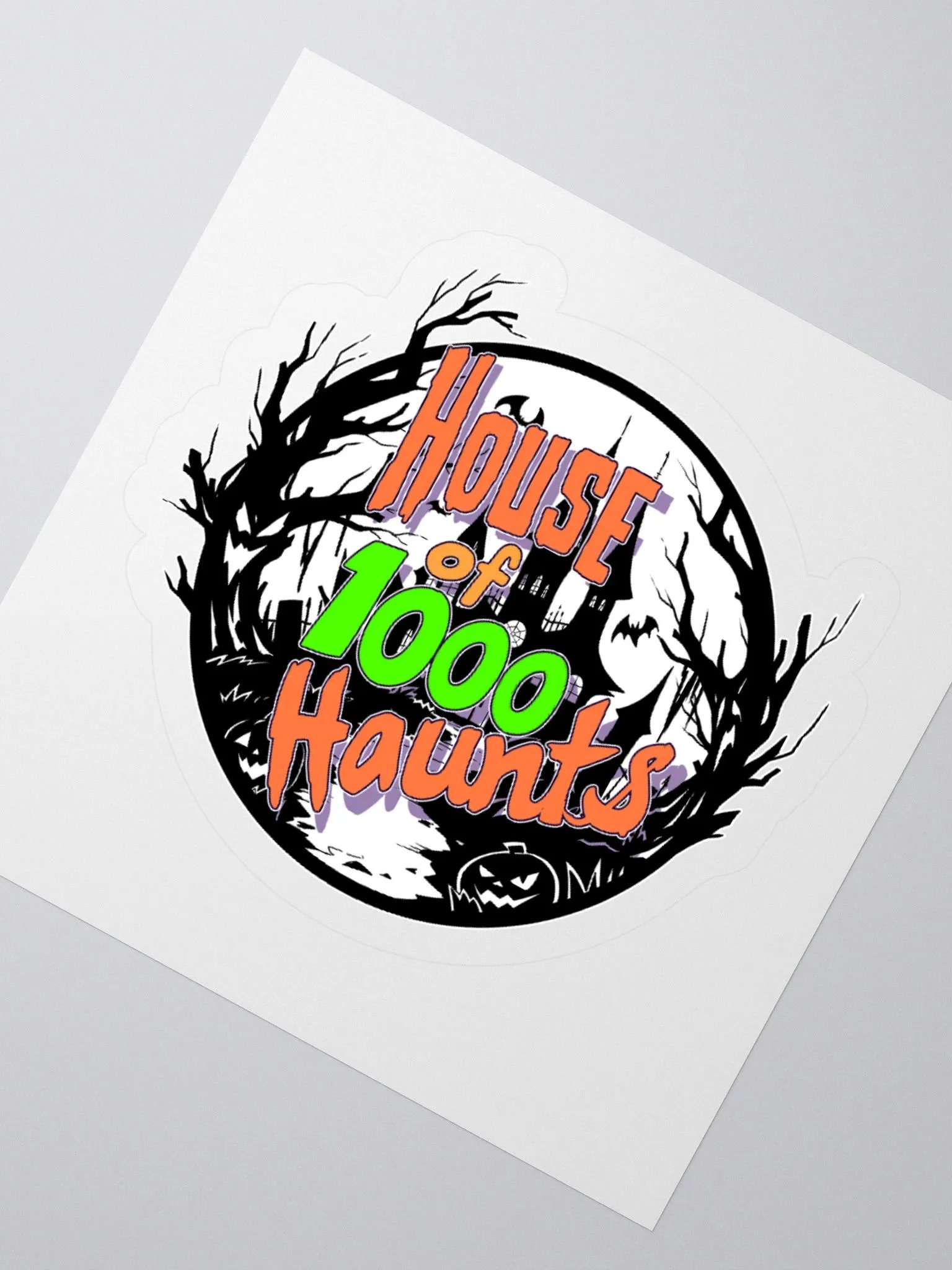 House of 1000 Haunts Podcast 3 x 3 Sticker product image (2)