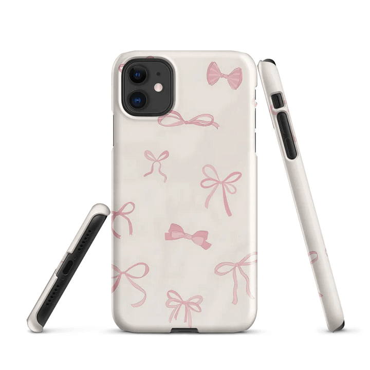 Pretty in Pink Bows iPhone® Snap Case product image (1)