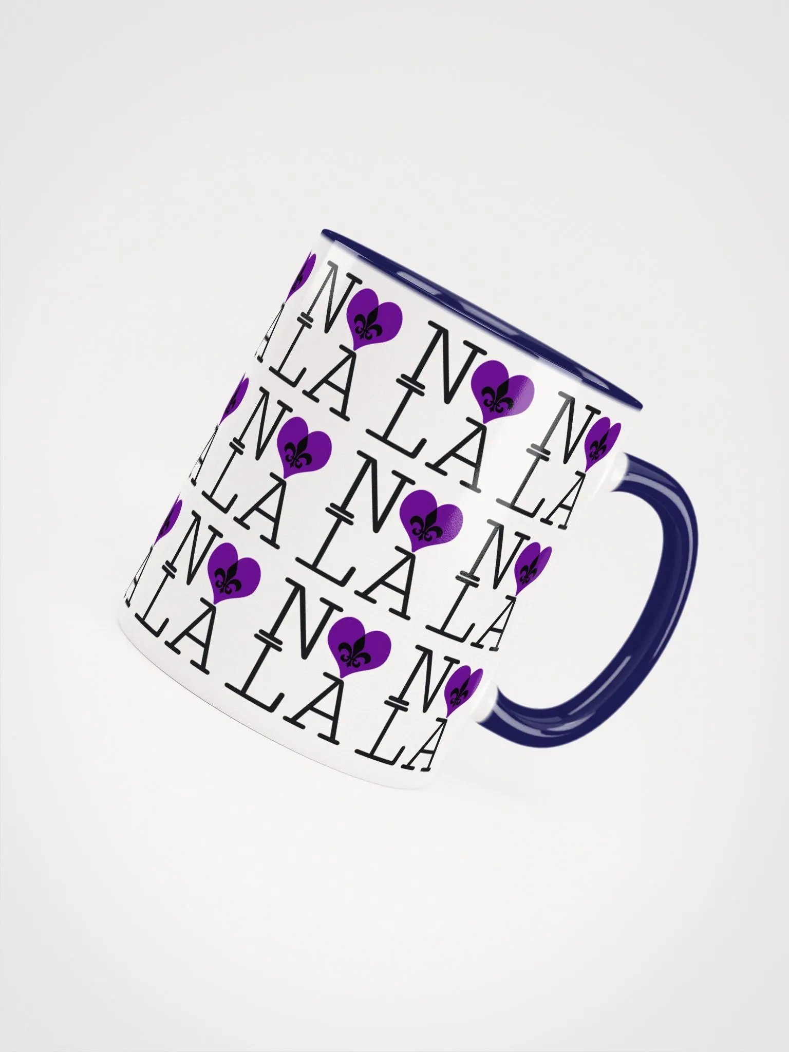I LOVE NOLA **LEGACY COLOR MUG** (PURPLE HEART FULL INFINITY) product image (43)