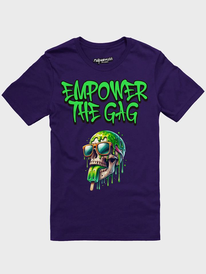 Neon Skull Slime T-Shirt product image (2)