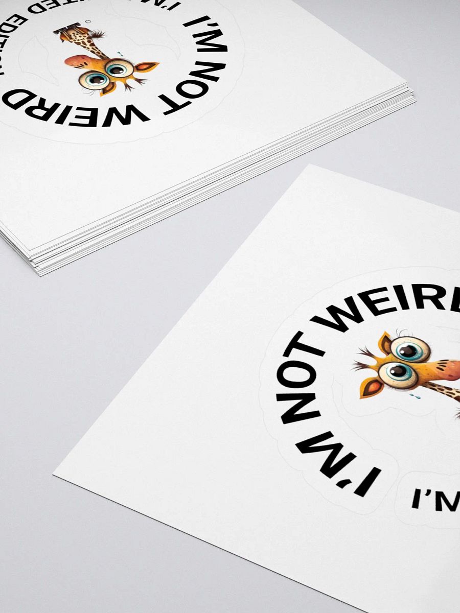 I’M NOT WEIRD, I’M LIMITED EDITION product image (14)